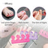 SUNFATT Gel Toe Separators, Toe Spacers for Women, Beauty Pedicure Tools for Separation of Toenails