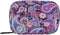 Naanle Traditional Paisley Flowers Pill Box 7 Day Case Travel Organizer Bag with
