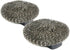 3 Packs of 2 Dishmatic Steel Scourer Refill Heads for Cleaning BBQ's, Hot Plates, Steel Pots & Pans (6 Total)