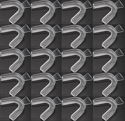 20/Pack Thermo-Molding Boil and Bite Teeth Whitening Mouth Trays for Wholesale Value