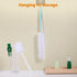 OUTXE 5 Pack Bottle Brush Set, 5-in-1 Water Bottle Cleaner, 15" Long Handle, 3 Straw Brushes, Detail Brush