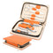 Professional Manicure Set, 10-in-1 High-Grade Nail Cutter and Clippers with Leather Travel Case
