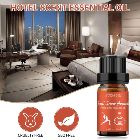 BURIBURI Fuji Snow Pomelo Hotel Scent Essential Oil, Lifestyle Hotel Collection Fragrance