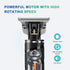 Ufree Hair Trimmer for Men, Cordless Beard Trimmer, Electric Razor, Hair Clippers, Zero Gapped T Blade Kit (Black)