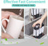 Havawish 2 Pack Water Bottle Cleaning Brush with Suction Base, 3 Head Bristle Bar for Cup Washer Cleaning