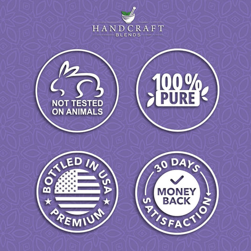 Handcraft Blends Lavender Essential Oil, 1 Fl Oz, 100% Pure and Natural for Diffuser and Aromatherapy