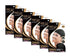 Qfitt Spandex Dome Style Ultra Stretch Wig Cap, 6 Pack, #5017