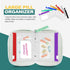 Set Water-Proof Pill Pouch Large Pill Organizer, Pill Loose-Leaf Storage with Color-Coded Medicine Pouches,BPA Free