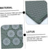 Set Acupoint Massage Mat and Shiatsu Massage Pillow with Carry Bag Portable Relief Mat for Back and Neck for Muscle