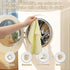 Microfiber Cleaning Cloths Roll, 75 Pack, 11.8" x 11.8", Lint Free, Quick Dry, Ultra Absorbent, Reusable Rags