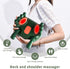 HGUIEPGSQZG 4D Neck Massager with LED Display, Neck Massager with Heat Function, for Relieving Shoulder and Neck Pain