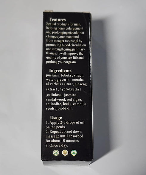 PEINEILI (2 Pack) XXXL Large Size Oil Enlarge and Permanent Thickening Growth Men Energy Massage Essential Oil for Sex