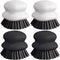 Dish Brush with Handle, Kitchen Scrub Brushes for Cleaning, Dish Scrubber with