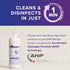 Diversey Oxivir 1 100850922 Ready-To-Use Disinfectant Cleaning Wipes, 60-Wipes, No Fragrance Added
