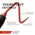 K7L Dark Red Lip Crayon (Vegan) - Waterproof and Smudge-Proof Cosmetics