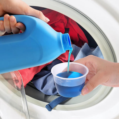 Styquenzer 2 PCS Laundry Detergent Cup Laundry Measuring Cup for Liquid Detergent Washable Laundry Measuring Cup