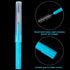 100 Pieces Braces Brush for Cleaner Interdental Brush Toothpick Dental Hygiene Flosser (Light Blue, Pink, Yellow, Light