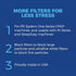 Snugell System One CPAP Filters Kit – 4 Reusable & 26 Disposable Filters for Philips Respironics PR System One M-Series
