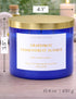 Sunset 3-Wick 15.8 oz Grapefruit Passionfruit Soy Candle | Large Scented Candle for Home | Clean Burn Long Lasting |