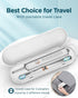 Rtauys M5 Sonic Electric Toothbrush for Adults, Rechargeable with 8 Brush Heads & Travel Case, 120 Days on 3 Hours