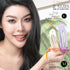 RC ROCHE ORNAMENT 6 Pcs Flat Lay Down Hair Clips, Durable Plastic Side Slide for Women Styling