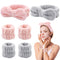 6 Pack Spa Headband and Wrist Washband Set for Washing Face, Makeup Headband & Wristbands for Skincare