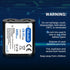 Mihobatt 5-Pack CR-P2 6V 1650mAh 223A, DL223A, EL223AP, 2CR-P2 Battery, Lithium Replacement