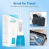 Cordless Water Dental Flosser, Portable Rechargeable Teeth Pick, 3 Modes, 4 Jet Tips, 300 ML IPX7 Waterproof