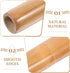 HAMPPLIES Massage Stick for Deep Tissue Muscle Relief Natural Material Ergonomic Design for Back Neck Shoulder Therapy