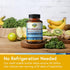Terranics Probiotics 60 Billion CFU - 20 Strains, 60 Veg Capsules, Shelf Stable Supplement for Digestive Health