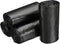 MECCANIXITY 0.5 Gallon Small Trash Bags, Black Garbage Bags for Mini Desktop Trash Can, 4 Rolls / 120 Counts