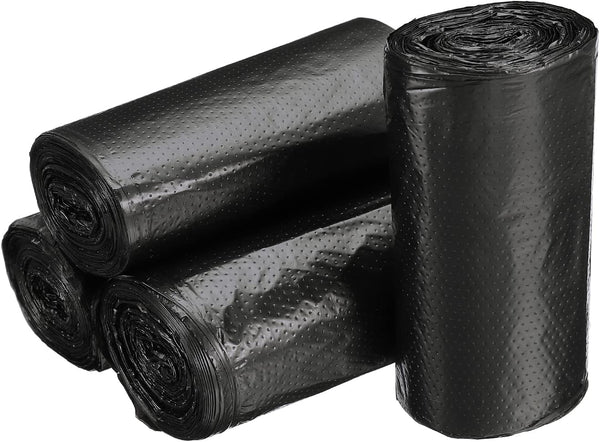 MECCANIXITY Small Trash Bags, 0.5 Gallon Garbage Bags for Desktop Mini Trash Can, 240 Counts (8 Rolls)
