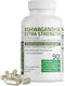 Bronson Extra Strength Ashwagandha Stress & Mood Support with BioPerine - Non GMO, 90 Vegetarian Capsules