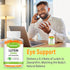 Lutein Gummies 25mg - Eye Vitamins Lutein & Zeaxanthin Eye Health Supplements for Adults,Sugar Free Eye Health Gummies Supplement - Support Vision,Macular,Blue Light Filtering (60 Count)