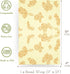 Bee's Wrap Reusable Beeswax Wraps for Food - Honeycomb Bread Wrap, Eco-Friendly Storage Bags