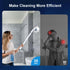 LA4 6 LABIGO Electric Spin Scrubber Pro, Dual Speed Bathroom Scrubber with Display & Replacement Cleaning Heads