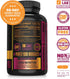 Zhou Nitric Oxide with L Arginine, Citrulline Malate, AAKG, Beet Root - 30 Servings, 120 Veggie Caps