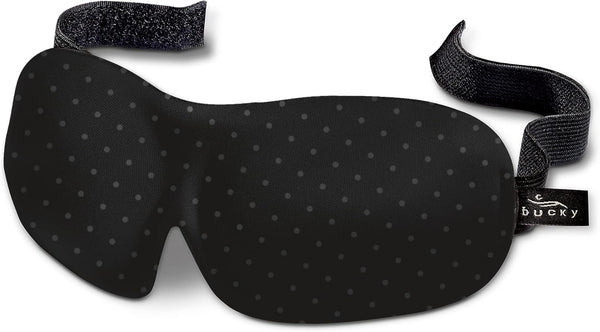 Bucky 40 Blinks No Pressure Beauty & Travel Eye Masks - Gray Dots