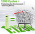 JJPOBYL 1.2V 650mAh, (12 Pack Ni-MH AAA Rechareable Batteries Solar Batteries for Outdoor Solar Lights, Garden