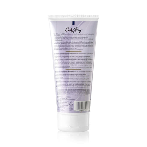 Mane 'n Tail Curls Day Curl Defining Cream with Biotin, Vitamin E, and B5 for Soft Natural Hold, Sulfate Free