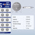 PKCELL CR2032 20-Pack 2032 CR2032 3V Batteries High Capacity Battery Lithium Coin Battery, Compatible with Key Fob, Tea