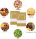 50 pcs Brown Smell Proof Bags, Resealable Stand Up Food Storage Bags with Window for Candy, Coffee, Small Business