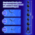 SMAM 12 10 3 6 Vibrating Anal Beads Anal Toys, Insertable Silicone Long Butt Plug Prostate Massager with Vibration