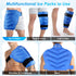 Atsuwell XL Hip Ice Pack Wrap - Gel Cold Pack for Bursitis Pain Relief, Soft Plush Lined for Hip Injuries