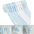 HUIHUANG Baby Blue Ribbon, 5 Yards Each, Total 50 Yards for Baby Shower Gift Wrapping and Crafts