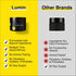 Lumin Men's Charcoal Face Wash, 100ml, 2-Pack - Unclogs Pores, Controls Oil, Prepares Skin for Shaving