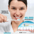 Altego Ultra Sonic Electric Toothbrush for Adults, Dental Oral Irrigator Water Flosser Cordless Combo Set,