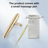 T-Bar Trigger Point Massager Tool - Copper Deep Tissue Massage Tool, Witha Small Massage Pen, for Neck Shoulder Back