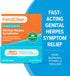FemiClear for Genital Herpes Symptoms, Multi-Symptom Relief with All-Natural Ingredients, 0.5 Ounce Tube