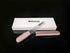 Premium Glass Nail File with Case, Crystal Diamond Nail Buffer for Natural and Acrylic Nails, Apricot - Best Beauty